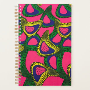 afrikanische Print Planer