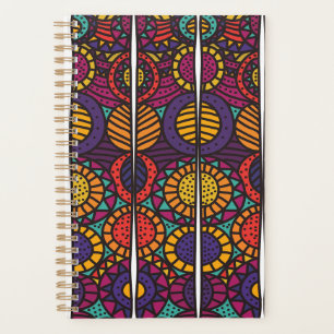 afrikanische Print Planer