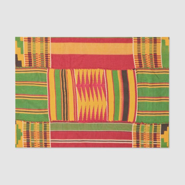 afrikanische Print Seidenpapier (Vorderseite)