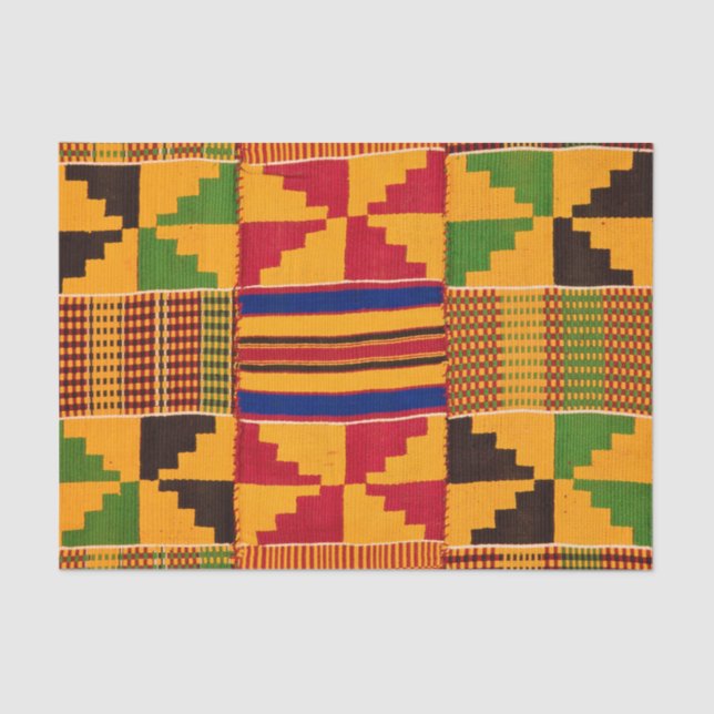 afrikanische Print Seidenpapier (Vorderseite)