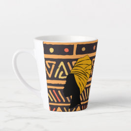Afrikanische Print-Tasse in mehreren Farben Milchtasse