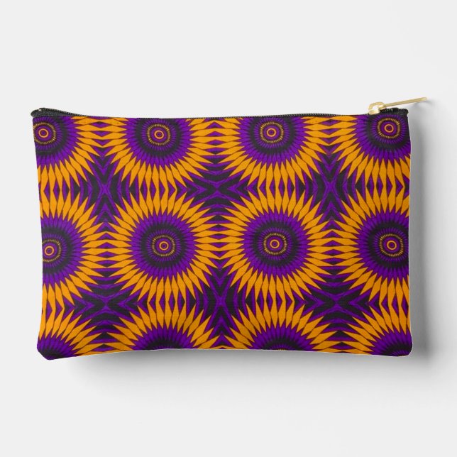 afrikanische Print Zubehörtasche (Rückseite)
