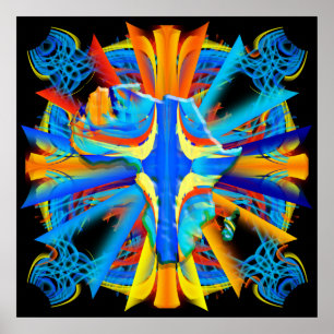 Afrikanische Revolution der Künste in Afrika Poster