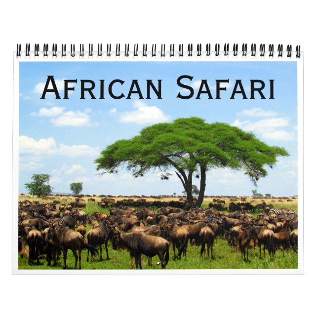 Afrikanische Safari 2026 Kalender (Titelbild)