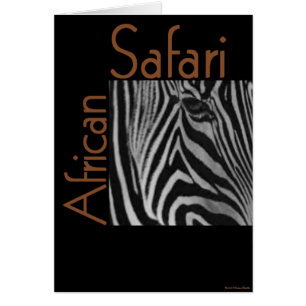 Afrikanische Safari-Karte