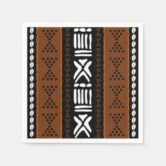 Afrikanische Schlamm-Leinen-Bogolan-Designer-Papie Serviette