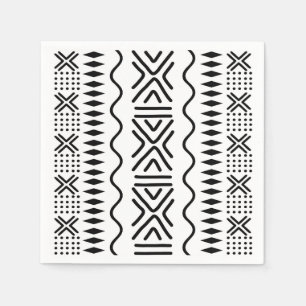 Afrikanische Schlamm-Leinen-Bogolan-Designer-Papie Serviette