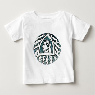 Afrikanische Schönheit Bongo Maasai Porträt Stamme Baby T-shirt