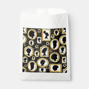 Afrikanische Schönheitskamera Vintage Damaske Geschenktütchen
