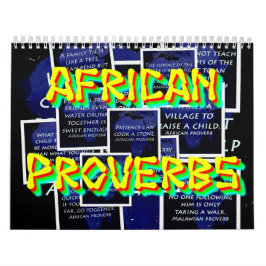 Afrikanische Sprichwörter Kalender