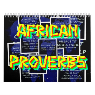 Afrikanische Sprichwörter Kalender