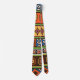Afrikanische Stammes- patternfun Krawatte (Vorderseite)