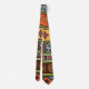 Afrikanische Stammes- patternfun Krawatte (Rückseite)