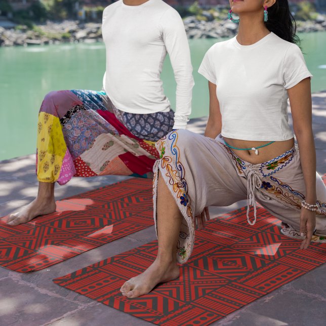 afrikanische Stammesgrenzen Yogamatte (Von Creator hochgeladen)
