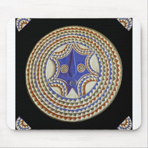 Afrikanische Stammesmaske Mousepad