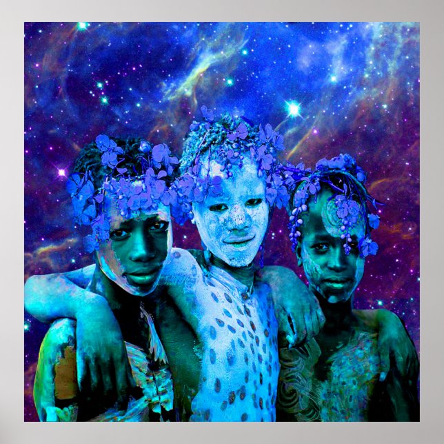 Afrikanische Star Brothers Poster (Vorne)