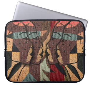 afrikanische Tapestry Laptopschutzhülle