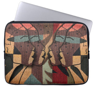 afrikanische Tapestry Laptopschutzhülle