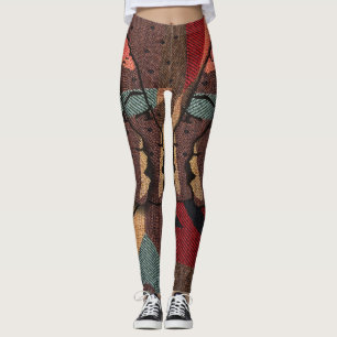 afrikanische Tapestry Leggings