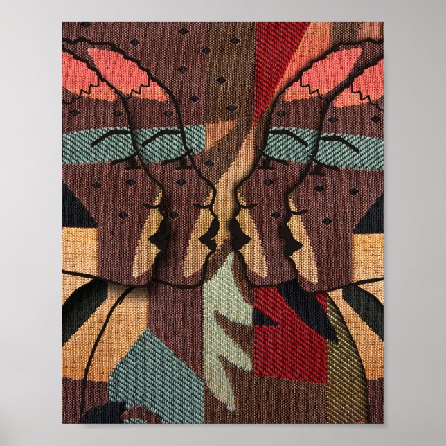 afrikanische Tapestry Poster (Vorne)