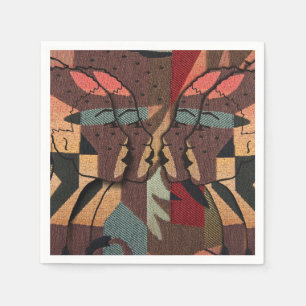 afrikanische Tapestry Serviette