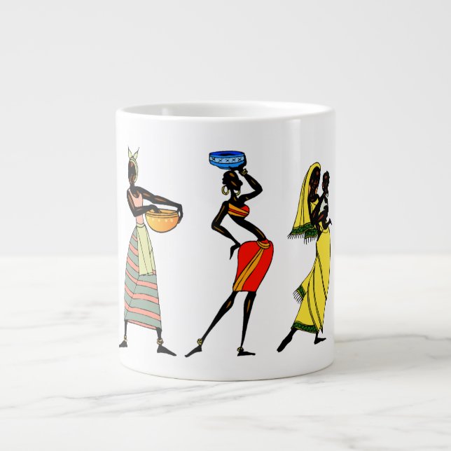 Afrikanische Tasse für Frauen (Vorderseite)