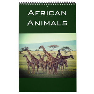 afrikanische Tiere 2026 Kalender