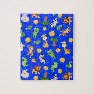 Afrikanische Tiere Puzzle