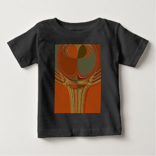 Afrikanische Traditionelle Erde Zeitgenössische Ku Baby T-shirt