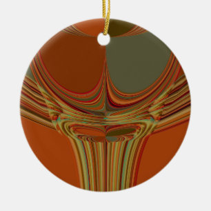 Afrikanische Traditionelle Erde Zeitgenössische Ku Keramikornament