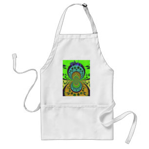 Afrikanische traditionelle Hakuna-Matata-Farben.pn Schürze