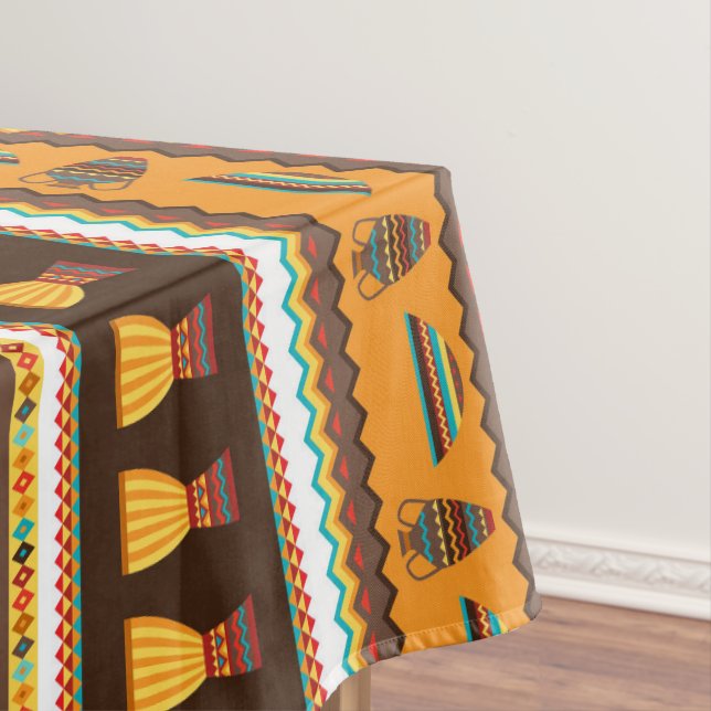 afrikanische Tribal-Dekoration Tischdecke (Beispiel)