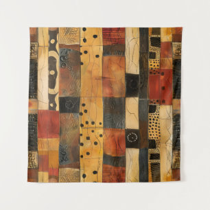 afrikanische Tribal-Muster Art Tapestry Wandteppich