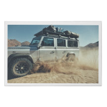 Afrikanische Überlandung 4x4 Sanddünen-Straße