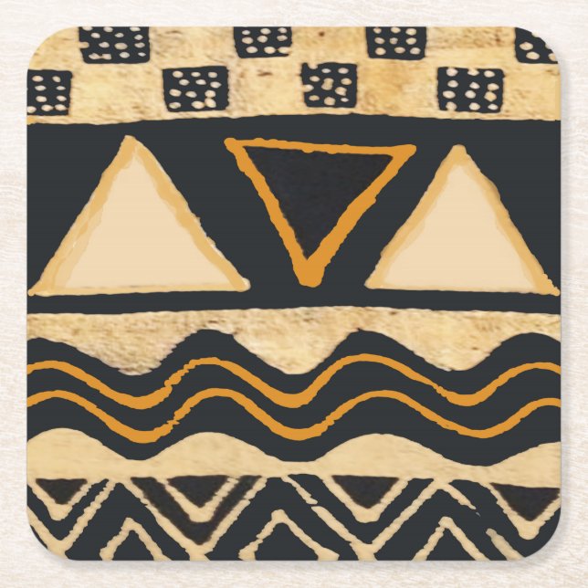 Afrikanische Untersetzer (Vorderseite)