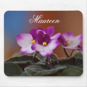 Afrikanische Veilchen Blumenmauspad Mousepad