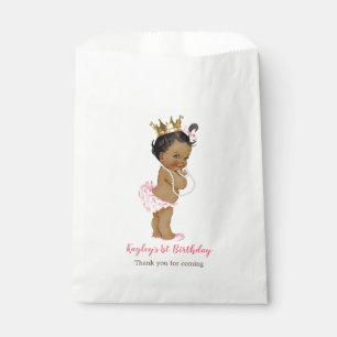 Afrikanische Vintage Prinzessin 1. Geburtstag Geschenktütchen