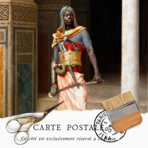 Afrikanische Vintage rustikale menschliche Textur