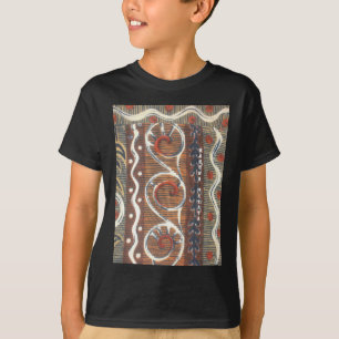 Afrikanische Vintage traditionelle Ornament Motiv  T-Shirt