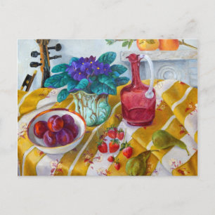 Afrikanische Violetten 2012 Postkarte