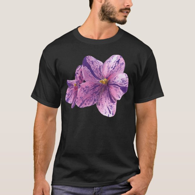 Afrikanische Violetten T-Shirt (Vorderseite)