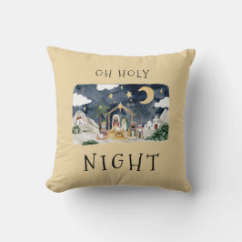 Afrikanische Weihnachtskarte Kissen