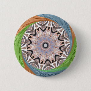afrikanische Whirlkunst Button