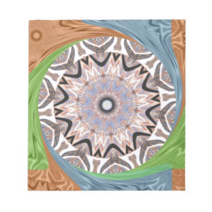 afrikanische Whirlkunst Notizblock