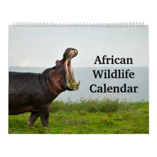 Afrikanische Wildtiere Kalender