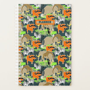 Afrikanische Wildtiere Planer