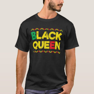 Afrikanische Wurzeln schwarze Amerikaner Frauen ge T-Shirt