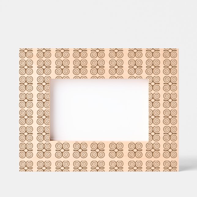 Afrikanischer Adinkra Geätzte Rahmen (Vorderseite)