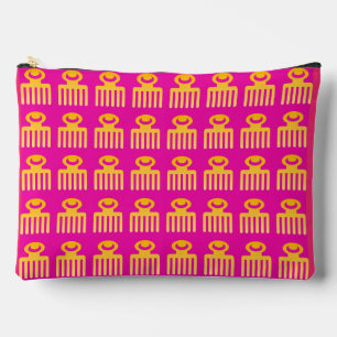 Afrikanischer Adinkra Zubehörtasche