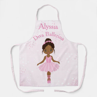 Afrikanischer Amerikaner Ballerina Pink Tutu Schür Schürze